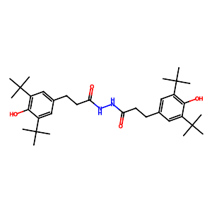1,2-Bis(3,5-di-tert-butyl-4-hydroxyhydrocinnamoyl)hydrazine,32687-78-8