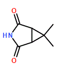 6,6-Dimethyl-3-azabicyclo[3.1.0]hexane-2,4-dione, 98%