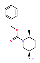 Benzyl (2S,5R)-5-amino-2-methyl-1-piperidinecarboxylate, 97%