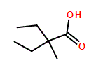 2-Ethyl-2-methylbutanoic acid, 98%
