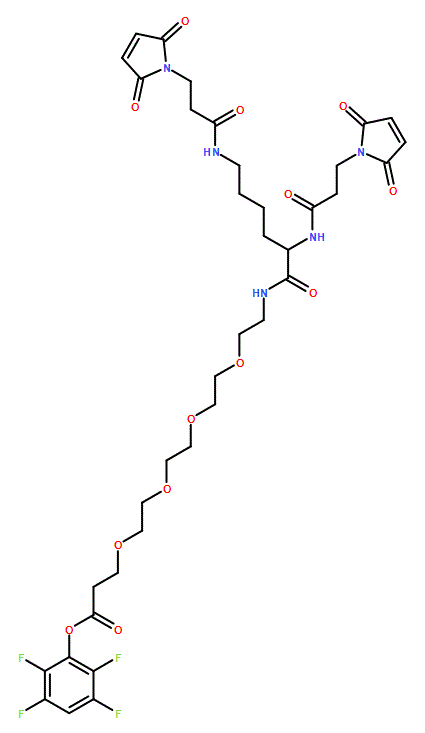 Bis-Mal-Lysine-PEG4-TFP ester, 95%