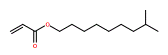 Isodecyl acrylate, mixture of branched chain isomers, contains MEHQ as inhibitor, tech.