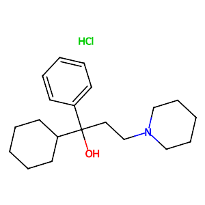 Benzhexol hydrochloride,52-49-3