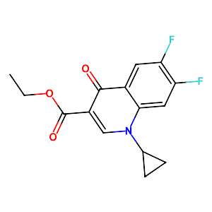 Ethyl 1-cyclopropyl-6,7-difluoro-4-oxo-1,4-dihydroquinoline-3-carboxylate,98349-25-8