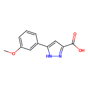 5-(3-Methoxyphenyl)-1H-pyrazole-3-carboxylic acid,834868-54-1