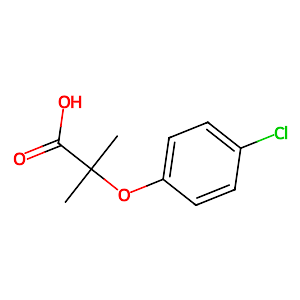 2-(4-Chlorophenoxy)-2-methylpropionic acid,882-09-7
