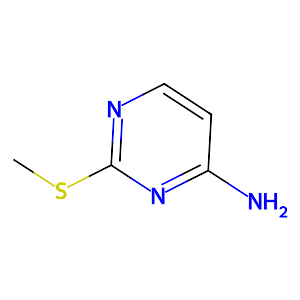 2-(Methylthio)pyrimidin-4-amine,2183-66-6