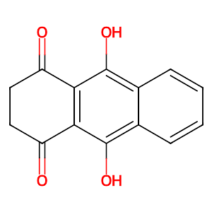 2,3-Dihydro-9,10-dihydroxy-1,4-anthracenedione,17648-03-2