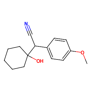 1-Hydroxycyclohexyl-4-methoxyphenyl acetonitrile,93413-76-4