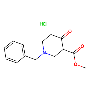 Methyl 1-benzyl-4-oxo-3-piperidinecarboxylate hydrochloride,3939-01-3