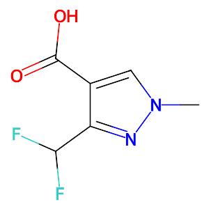 3-(Difluoromethyl)-1-methyl-1H-pyrazole-4-carboxylic acid,176969-34-9