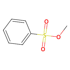 Methyl benzenesulfonate,80-18-2