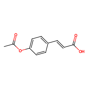 4-Acetoxycinnamic acid, predominantly trans,15486-19-8