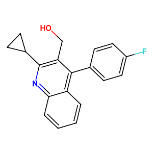 (2-Cyclopropyl-4-(4-fluorophenyl)quinolin-3-yl)methanol,121660-11-5