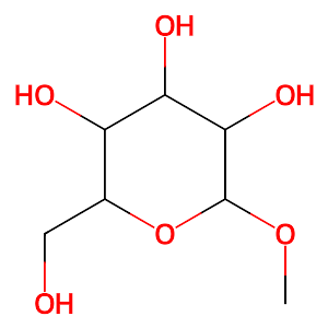 Methyl alpha-D-glucopyranoside,97-30-3