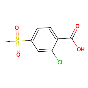 2-Chloro-4-methylsulfonylbenzoic acid,53250-83-2