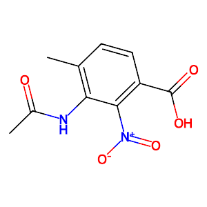 3-Acetamido-4-methyl-2-nitrobenzoic acid,7356-52-7