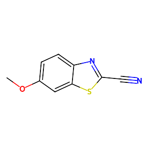 6-Methoxy-2-benzothiazolecarbonitrile,943-03-3
