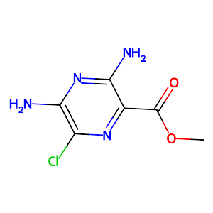 Methyl 3,5-diamino-6-chloropyrazine-2-carboxylate,1458-01-1
