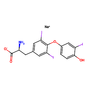 3,3',5-Triiodo-L-thyronine, sodium salt,55-06-1
