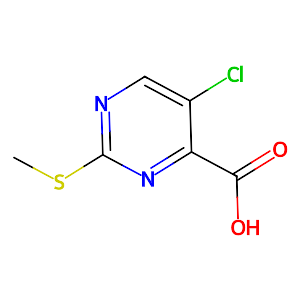 5-Chloro-2-(methylthio)pyrimidine-4-carboxylic acid,61727-33-1