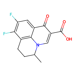 (+,-)-8,9-Difluoro-5-methyl-6,7-dihydro-1-oxo-1H,5H-benzo[i,j]quinoline-2-carboxylic acid,80076-47-7