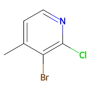 3-Bromo-2-chloro-4-methylpyridine,55404-31-4