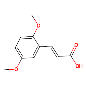 2,5-Dimethoxycinnamic acid,38489-74-6