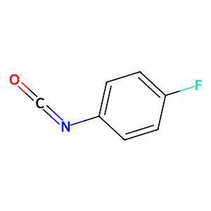 4-Fluorophenyl isocyanate,1195-45-5