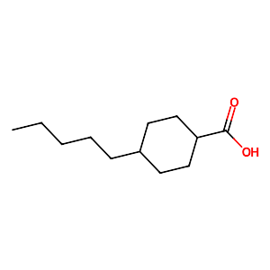 4-Pentylcyclohexanecarboxylic acid (cis- and trans- mixture),38792-89-1