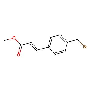 Methyl 3-(4-bromomethyl)cinnamate,946-99-6
