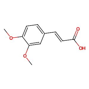 3,4-Dimethoxycinnamic acid,2316-26-9