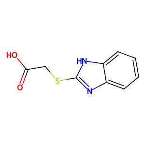 (1H-Benzoimidazol-2-ylsulfanyl)acetic acid,3042-00-0