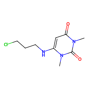 6-(3-Chloropropylamino)-1,3-dimethyluracil,34654-81-4