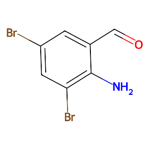 2-Amino-3,5-dibromobenzaldehyde,50910-55-9