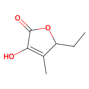 5-Ethyl-3-hydroxy-4-methyl-2(5H)-furanone,698-10-2
