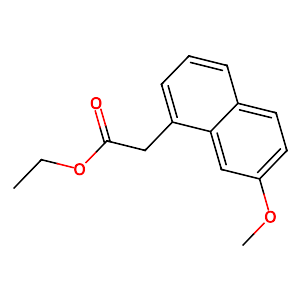 Ethyl (7-methoxy-1-naphthyl)acetate,6836-21-1