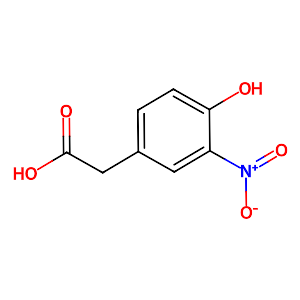 2-(4-Hydroxy-3-nitrophenyl)acetic acid,10463-20-4