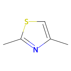2,4-Dimethylthiazole,541-58-2