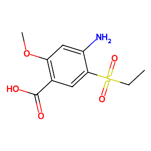4-Amino-5-(ethylsulfonyl)-2-methoxybenzoic acid,71675-87-1
