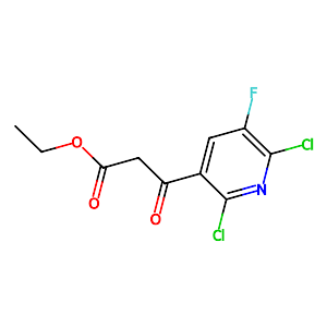 Ethyl 3-[2,6-dichloro-5-fluoro-(3-pyridiyl)]-3-oxopropanoate,96568-04-6