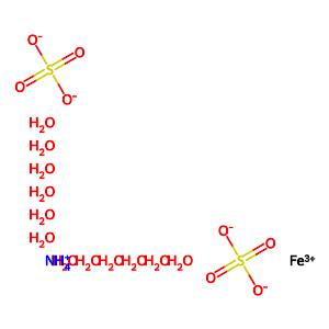 Ammonium iron(III) sulfate dodecahydrate,7783-83-7