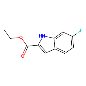 Ethyl 6-fluoroindole-2-carboxylate,348-37-8