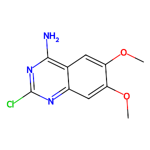 2-Chloro-4-amino-6,7-dimethoxy-quinazoline,23680-84-4
