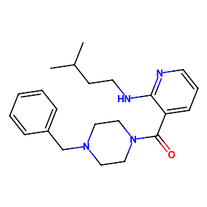 (4-Benzylpiperazin-1-yl)-[2-(3-methylbutylamino)pyridin-3-yl]methanone,1270138-40-3