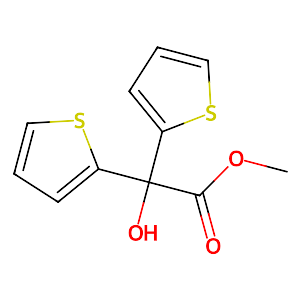 Methyl 2,2-dithienyl glycolate,26447-85-8