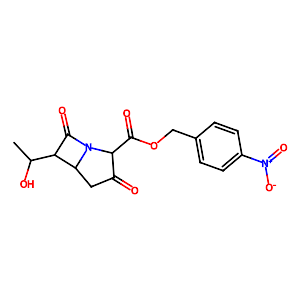 p-Nitrobenzyl 6-(1-hydroxyethyl)-1-azabicyclo[3.2.0]heptane-3,7-dione-2-carboxylate,74288-40-7
