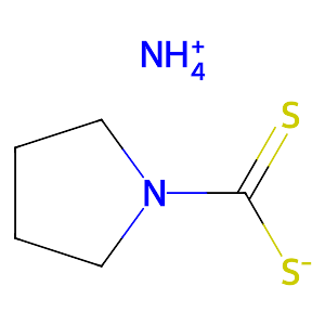 Ammonium 1-pyrrolidinecarbodithioate,5108-96-3