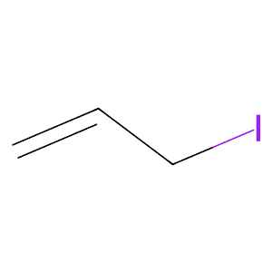 Allyl Iodide, stabilized with Copper chip,556-56-9