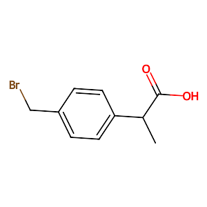 2-(4-Bromomethyl-phenyl)-propionic acid,111128-12-2